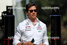 Toto Wolff (GER) Mercedes AMG F1 Shareholder and Executive Director. 22.06.2024. Formula 1 World Championship, Rd 10, Spanish Grand Prix, Barcelona, Spain, Qualifying Day.