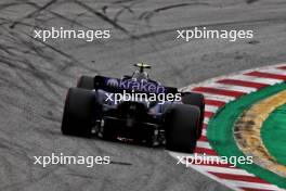 Logan Sargeant (USA) Williams Racing FW46. 22.06.2024. Formula 1 World Championship, Rd 10, Spanish Grand Prix, Barcelona, Spain, Qualifying Day.