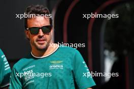 Fernando Alonso (ESP) Aston Martin F1 Team. 22.06.2024. Formula 1 World Championship, Rd 10, Spanish Grand Prix, Barcelona, Spain, Qualifying Day.