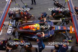 Red Bull Racing practices a pit stop. 20.06.2024. Formula 1 World Championship, Rd 10, Spanish Grand Prix, Barcelona, Spain, Preparation Day.