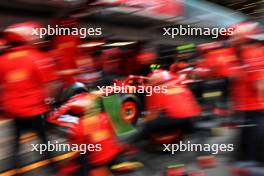 Ferrari practices a pit stop. 20.06.2024. Formula 1 World Championship, Rd 10, Spanish Grand Prix, Barcelona, Spain, Preparation Day.