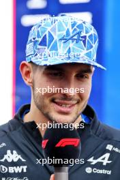 Esteban Ocon (FRA) Alpine F1 Team. 20.06.2024. Formula 1 World Championship, Rd 10, Spanish Grand Prix, Barcelona, Spain, Preparation Day.