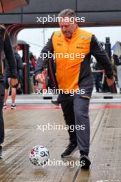 Zak Brown (USA) McLaren Executive Director. 05.07.2024. Formula 1 World Championship, Rd 12, British Grand Prix, Silverstone, England, Practice Day.