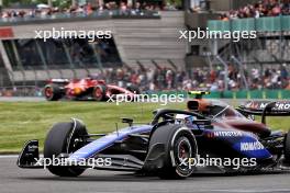Franco Colapinto (ARG) Williams Racing FW46 Academy Driver. 05.07.2024. Formula 1 World Championship, Rd 12, British Grand Prix, Silverstone, England, Practice Day.