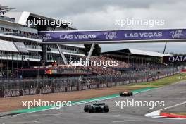 Fernando Alonso (ESP) Aston Martin F1 Team AMR24. 05.07.2024. Formula 1 World Championship, Rd 12, British Grand Prix, Silverstone, England, Practice Day.