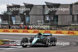 Fernando Alonso (ESP) Aston Martin F1 Team AMR24. 05.07.2024. Formula 1 World Championship, Rd 12, British Grand Prix, Silverstone, England, Practice Day.
