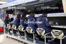 Red Bull Racing pit gantry. 05.07.2024. Formula 1 World Championship, Rd 12, British Grand Prix, Silverstone, England, Practice Day.