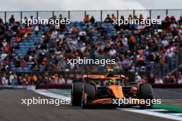 Lando Norris (GBR) McLaren MCL38. 05.07.2024. Formula 1 World Championship, Rd 12, British Grand Prix, Silverstone, England, Practice Day.