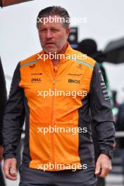 Zak Brown (USA) McLaren Executive Director. 05.07.2024. Formula 1 World Championship, Rd 12, British Grand Prix, Silverstone, England, Practice Day.