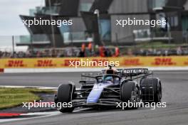 Alexander Albon (THA) Williams Racing FW46 with sensor equipment. 05.07.2024. Formula 1 World Championship, Rd 12, British Grand Prix, Silverstone, England, Practice Day.