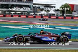 Logan Sargeant (USA) Williams Racing FW46. 05.07.2024. Formula 1 World Championship, Rd 12, British Grand Prix, Silverstone, England, Practice Day.