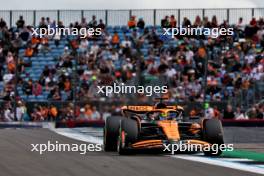 Oscar Piastri (AUS) McLaren MCL38. 05.07.2024. Formula 1 World Championship, Rd 12, British Grand Prix, Silverstone, England, Practice Day.