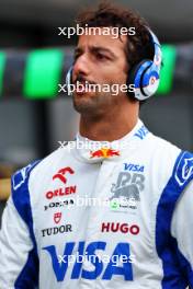 Daniel Ricciardo (AUS) RB. 07.07.2024. Formula 1 World Championship, Rd 12, British Grand Prix, Silverstone, England, Race Day.