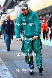 Fernando Alonso (ESP) Aston Martin F1 Team. 07.07.2024. Formula 1 World Championship, Rd 12, British Grand Prix, Silverstone, England, Race Day.
