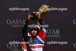 1st place Lewis Hamilton (GBR) Mercedes AMG F1. 07.07.2024. Formula 1 World Championship, Rd 12, British Grand Prix, Silverstone, England, Race Day.