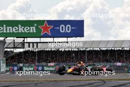 Max Verstappen (NLD) Red Bull Racing RB20. 07.07.2024. Formula 1 World Championship, Rd 12, British Grand Prix, Silverstone, England, Race Day.