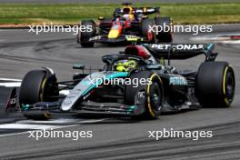 Lewis Hamilton (GBR) Mercedes AMG F1 W15.  07.07.2024. Formula 1 World Championship, Rd 12, British Grand Prix, Silverstone, England, Race Day.