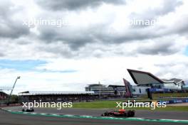 Sergio Perez (MEX) Red Bull Racing RB20. 07.07.2024. Formula 1 World Championship, Rd 12, British Grand Prix, Silverstone, England, Race Day.