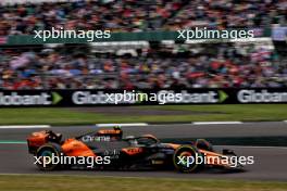 Lando Norris (GBR) McLaren MCL38.  07.07.2024. Formula 1 World Championship, Rd 12, British Grand Prix, Silverstone, England, Race Day.
