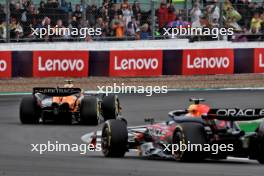 Lando Norris (GBR) McLaren MCL38. 07.07.2024. Formula 1 World Championship, Rd 12, British Grand Prix, Silverstone, England, Race Day.