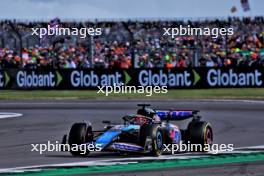 Esteban Ocon (FRA) Alpine F1 Team A524. 07.07.2024. Formula 1 World Championship, Rd 12, British Grand Prix, Silverstone, England, Race Day.