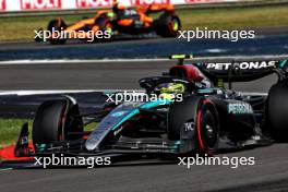 Lewis Hamilton (GBR) Mercedes AMG F1 W15. 07.07.2024. Formula 1 World Championship, Rd 12, British Grand Prix, Silverstone, England, Race Day.