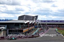 Fernando Alonso (ESP) Aston Martin F1 Team AMR24. 07.07.2024. Formula 1 World Championship, Rd 12, British Grand Prix, Silverstone, England, Race Day.