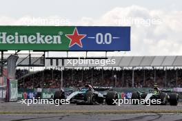 George Russell (GBR) Mercedes AMG F1 W15. 07.07.2024. Formula 1 World Championship, Rd 12, British Grand Prix, Silverstone, England, Race Day.