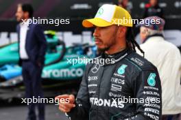 Lewis Hamilton (GBR) Mercedes AMG F1 in qualifying parc ferme. 06.07.2024. Formula 1 World Championship, Rd 12, British Grand Prix, Silverstone, England, Qualifying Day.