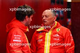 Frederic Vasseur (FRA) Ferrari Team Principal. 06.07.2024. Formula 1 World Championship, Rd 12, British Grand Prix, Silverstone, England, Qualifying Day.
