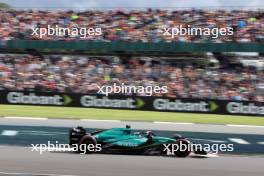 Fernando Alonso (ESP) Aston Martin F1 Team AMR24. 06.07.2024. Formula 1 World Championship, Rd 12, British Grand Prix, Silverstone, England, Qualifying Day.