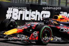 Max Verstappen (NLD) Red Bull Racing RB20. 06.07.2024. Formula 1 World Championship, Rd 12, British Grand Prix, Silverstone, England, Qualifying Day.