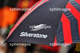 Circuit atmosphere - Silverstone umbrella. 06.07.2024. Formula 1 World Championship, Rd 12, British Grand Prix, Silverstone, England, Qualifying Day.