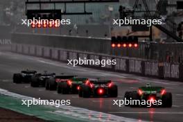 Zhou Guanyu (CHN) Sauber C44 - practice start. 06.07.2024. Formula 1 World Championship, Rd 12, British Grand Prix, Silverstone, England, Qualifying Day.