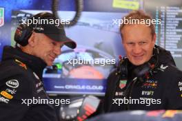 (L to R): Adrian Newey (GBR) Red Bull Racing Chief Technical Officer with Paul Monaghan (GBR) Red Bull Racing Chief Engineer. 06.07.2024. Formula 1 World Championship, Rd 12, British Grand Prix, Silverstone, England, Qualifying Day.