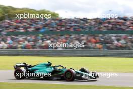 Fernando Alonso (ESP) Aston Martin F1 Team AMR24. 06.07.2024. Formula 1 World Championship, Rd 12, British Grand Prix, Silverstone, England, Qualifying Day.