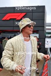 Brad Pitt (USA) Actor. 06.07.2024. Formula 1 World Championship, Rd 12, British Grand Prix, Silverstone, England, Qualifying Day.