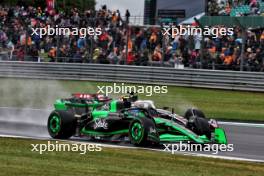 Zhou Guanyu (CHN) Sauber C44. 06.07.2024. Formula 1 World Championship, Rd 12, British Grand Prix, Silverstone, England, Qualifying Day.