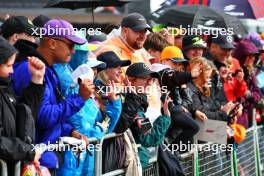 Circuit atmosphere - fans. 07.07.2024. Formula 1 World Championship, Rd 12, British Grand Prix, Silverstone, England, Race Day.