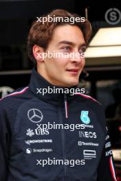 George Russell (GBR) Mercedes AMG F1. 07.07.2024. Formula 1 World Championship, Rd 12, British Grand Prix, Silverstone, England, Race Day.