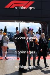 Brian May (GBR) Queen. 07.07.2024. Formula 1 World Championship, Rd 12, British Grand Prix, Silverstone, England, Race Day.