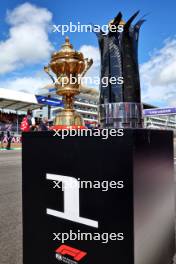 Circuit atmosphere - race trophies. 07.07.2024. Formula 1 World Championship, Rd 12, British Grand Prix, Silverstone, England, Race Day.