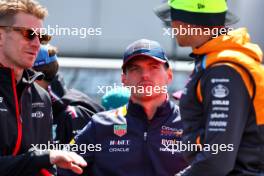 Max Verstappen (NLD) Red Bull Racing on the drivers' parade. 07.07.2024. Formula 1 World Championship, Rd 12, British Grand Prix, Silverstone, England, Race Day.