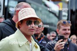 Brad Pitt (USA) Actor. 07.07.2024. Formula 1 World Championship, Rd 12, British Grand Prix, Silverstone, England, Race Day.