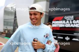 Alexander Albon (THA) Williams Racing. 04.07.2024. Formula 1 World Championship, Rd 12, British Grand Prix, Silverstone, England, Preparation Day.