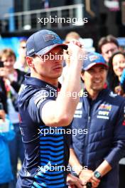 Max Verstappen (NLD) Red Bull Racing plays darts. 04.07.2024. Formula 1 World Championship, Rd 12, British Grand Prix, Silverstone, England, Preparation Day.