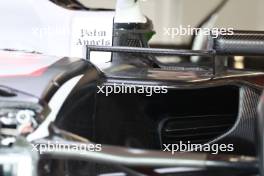 Haas Sidepod. 04.07.2024. Formula 1 World Championship, Rd 12, British Grand Prix, Silverstone, England, Preparation Day.
