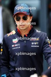 Sergio Perez (MEX) Red Bull Racing. 04.07.2024. Formula 1 World Championship, Rd 12, British Grand Prix, Silverstone, England, Preparation Day.