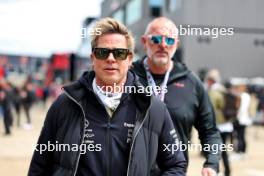 Brad Pitt (USA) Actor. 04.07.2024. Formula 1 World Championship, Rd 12, British Grand Prix, Silverstone, England, Preparation Day.