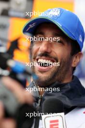 Daniel Ricciardo (AUS) RB. 04.07.2024. Formula 1 World Championship, Rd 12, British Grand Prix, Silverstone, England, Preparation Day.